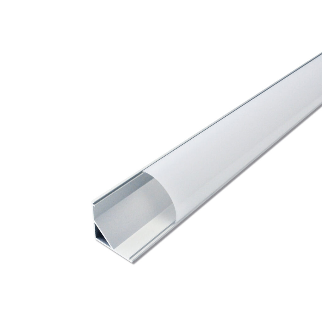 45º Conner LED Channel Rounded – luzumi led