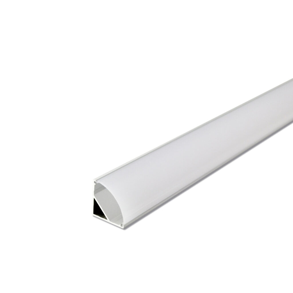 45º Conner LED Channel Rounded – luzumi led
